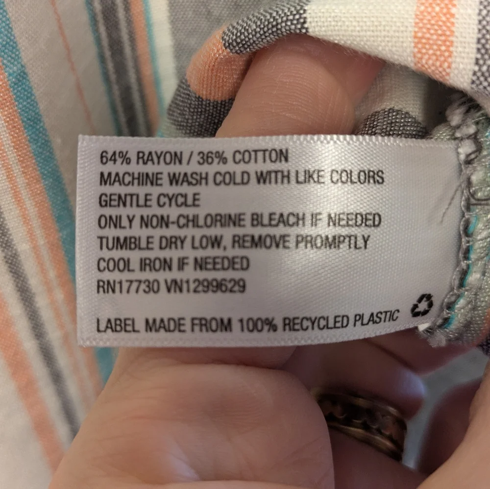 Knox Rose Sea Glass Flutter Sleeve Top - Picture 7 of 8